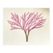Art Print|8x10|Oklahoma Redbud Tree (Watercolor)