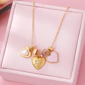 All My Heart Charm Necklace