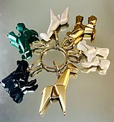 dbORIGAMI KEY Charm  Menagerie GIFT SET — DIANA BROUSSARD
