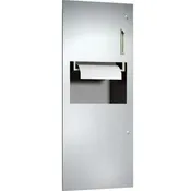 American Specialties 64696-9 Surface Mounted Roll Paper Towel Dispenser &amp; Waste Receptacle