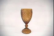 Amber Vintage Goblet 11oz