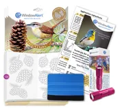 Pinecone Medley UV Window Decals - Classic Series