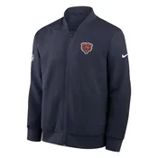 Chicago Bears Navy Sideline Bomber Jacket
