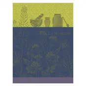 MOUTARDE EN FLEURS Tea Towel