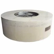HPC Ready-to-Finish Gas Outdoor Round Fire Feature  Remote Electronic Ignition- U45S/25SSCEK