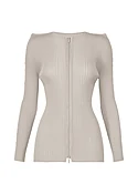 BOX SHOULDER PLEATS