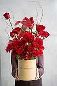 Cœur Rouge | Large Bloom Box | Flower Delivery San Francisco