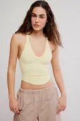 All Clear V Neck Cami - Sunlit Yellow