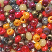 8/0 Czech Seed Bead Primordial Soup Mix