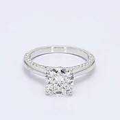 Celestial Bridge Cushion Ring