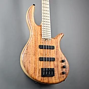 Elrick Gold Series, Hand-Carved e-volution 4-String Bass Guitar #E1023 -