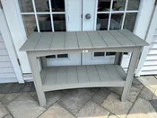 BUFFET TABLE- LIGHT GRAY
