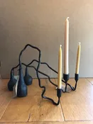 Cats in the Wind Candlestick — Imagine Artful Things