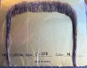 100% Human Hair Moustache C-103