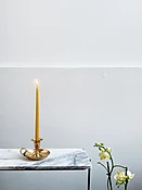 Artisanal Small Beeswax Taper Candles | Handcrafted Slow Living Illumination | marble & milkweed — marble & milkweed