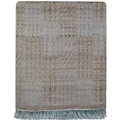 Bedcover<br />Tree Pale Blue<br />Linen & Tussar Silk