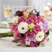 Purple Elegance Mixed Bouquet - Lilac Flower Shop