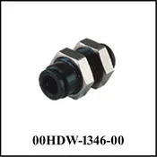 4mm Bulkhead Union, One-Touch