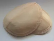 1/2" molded shoulder pads, beige