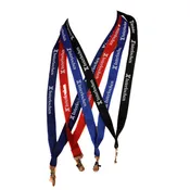 3/4" Interlochen Lanyard w/Metal Lobster Clip