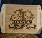 Laser Engraved Cutting Board