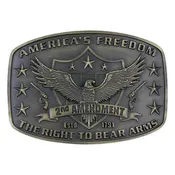 2nd Amendment Attitude Buckle