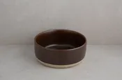 Brown Rimmed Grain Bowl