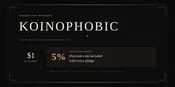 KOINOPHOBIC SUPPORT + DISCOUNT CODE FOR ALL PRODUCTS!