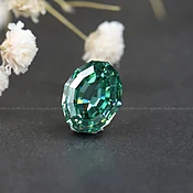 3.05 CT Step Cut Oval Moissanite Stone