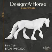 Design-A-Horse EFCM Irish Cob August Release DAH26 PM02620