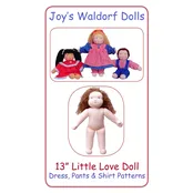 13" Little Love Doll Pattern - Joy's Waldorf Dolls