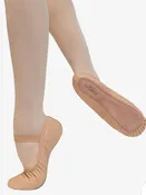 So Danca Bella Pink Leather Ballet Slippers SD69S