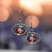 49ers Earrings — Karleen's Ideas