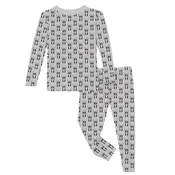 2 Piece Pajama Set (Long Sleeve) - Dove Bulldogs