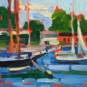 Camden Harbor Summer