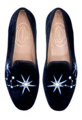 Aquarius Midnight Velvet Slipper (Women)