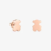 12 mm bear Earrings with 18K rose-gold vermeil TOUS Sweet Dolls