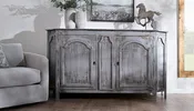 Samantha Jes Gray 2-Door Console