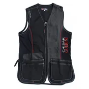 Black &amp;amp; White Italian Shooting Vest