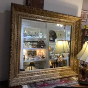 Carved and Gilded mirror
