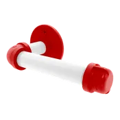 Collection European Style Toilet Tissue Holder Cornhusker Red and White Edition P-100-ETP
