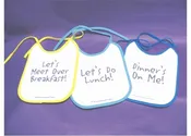 Busy Day Baby Bibs<br> Set of 3