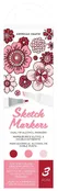 Antique Rose Sketch Markers - American Crafts