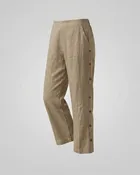 Ladies Comfortable Summer Pants with Side Button Details