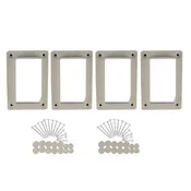 2 x 3.5 Classic Straight Railing Brackets