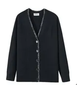 27 Miles Malibu - Galatea Cashmere sweater in black