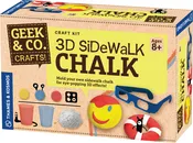 3D Sidewalk Chalk Geek & Co. Crafts!