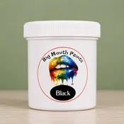 AAE Big Mouth Paints Black Wide Mouth Jars