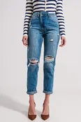 Asymmetrical Denim Jean