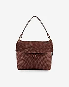 Calfskin shoulder bag